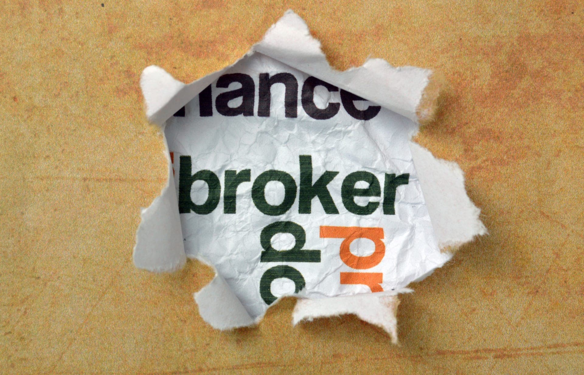 Financial broker and advisor concept