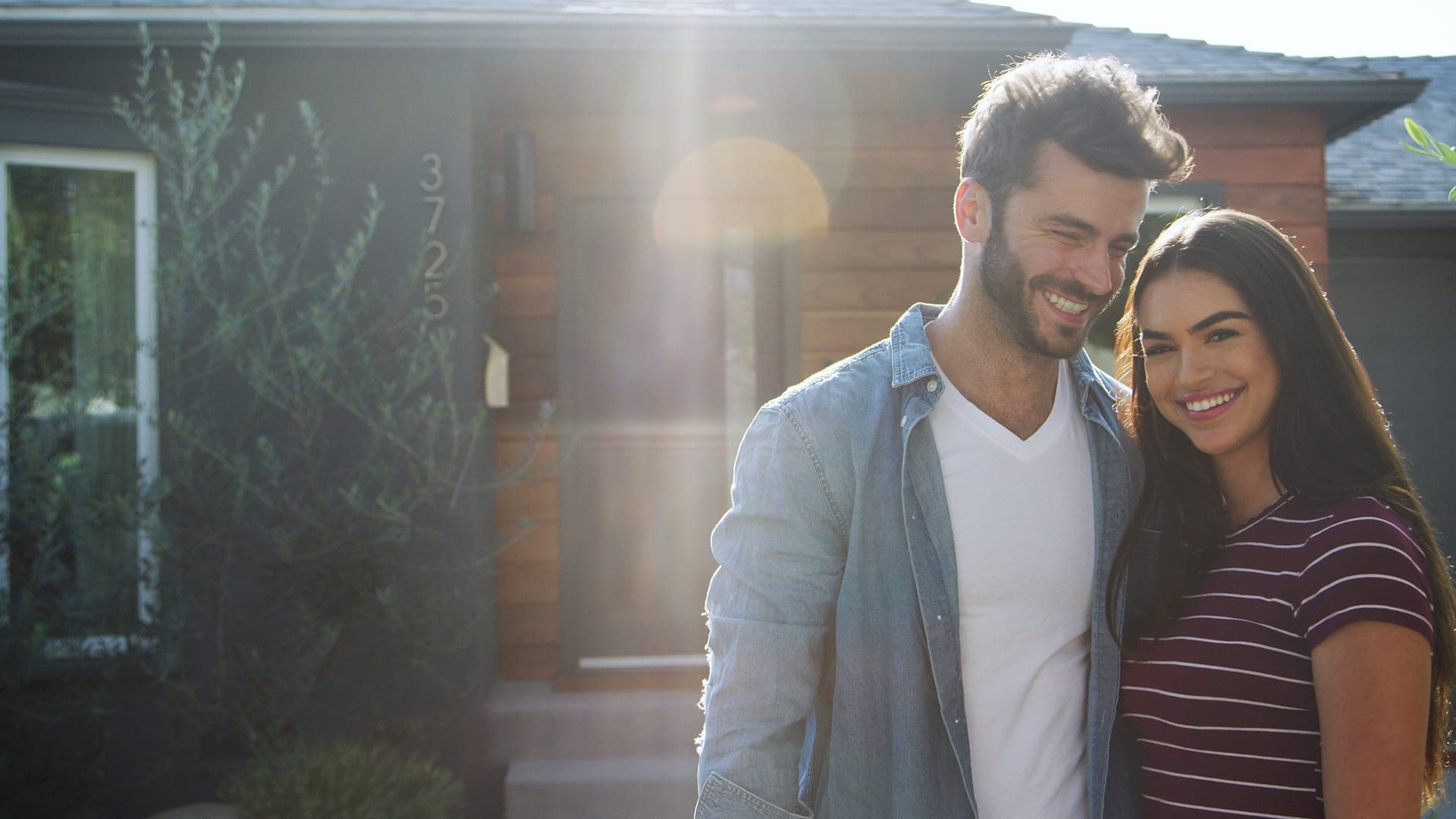 Couple planning home maintenance