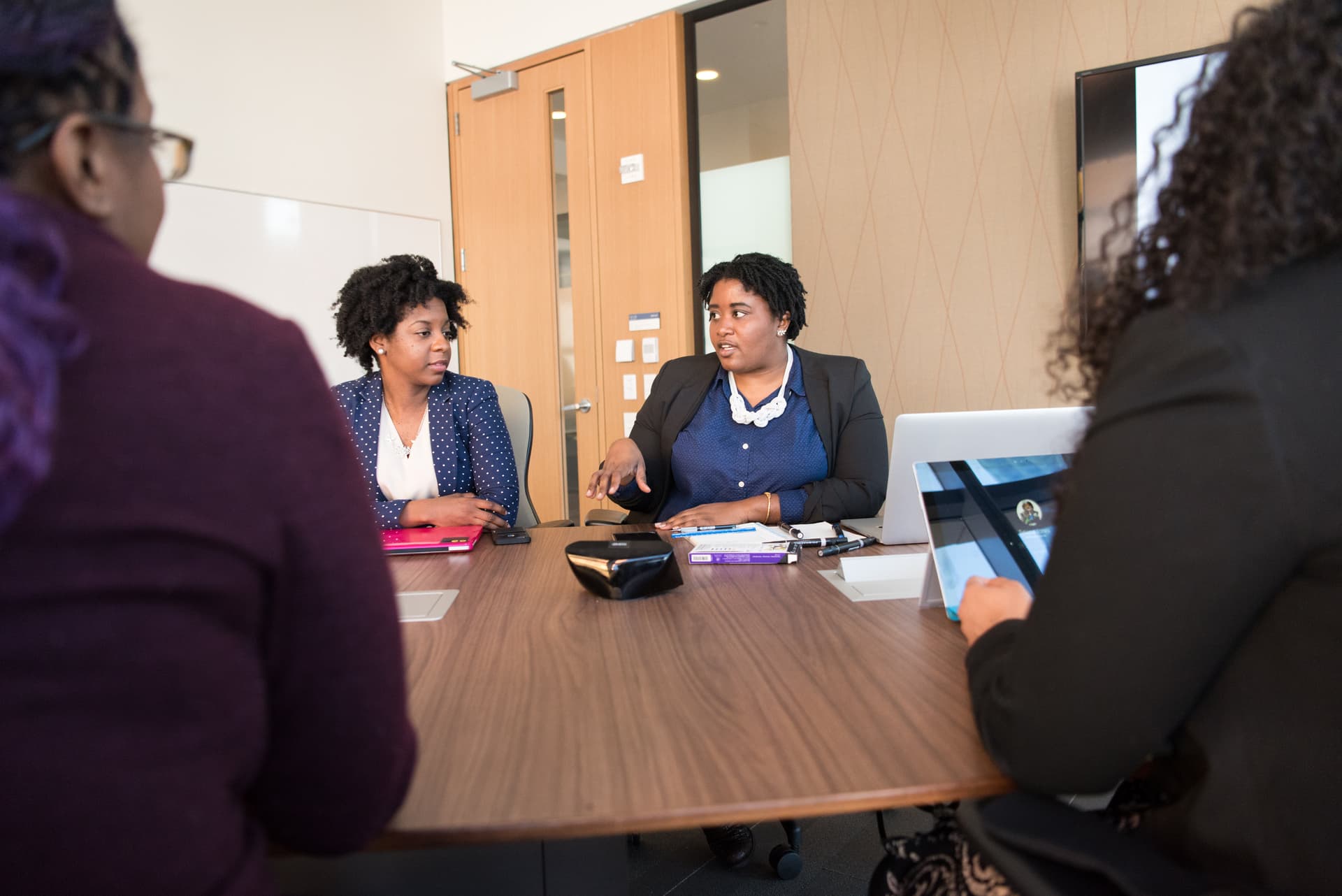 Modern office for private equity investments