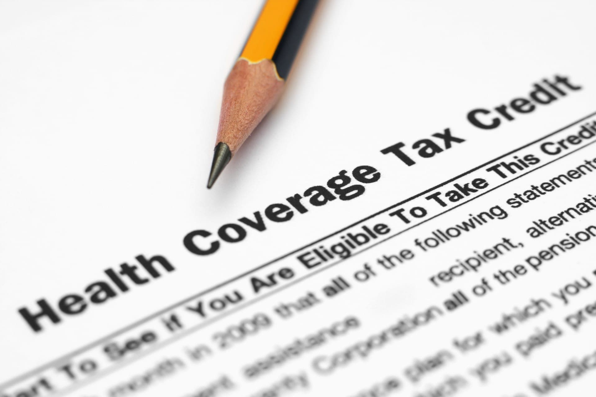 Tax credits and deductions form